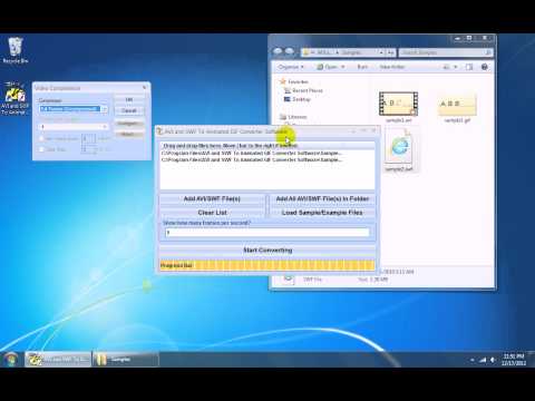 AVI and SWF To Animated GIF Converter Software