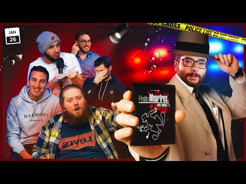Qui est le coupable ? 🕵🏻‍♂️ | SOIRÉE JEUX SUR PETITS MEURTRES & FAITS DIVERS