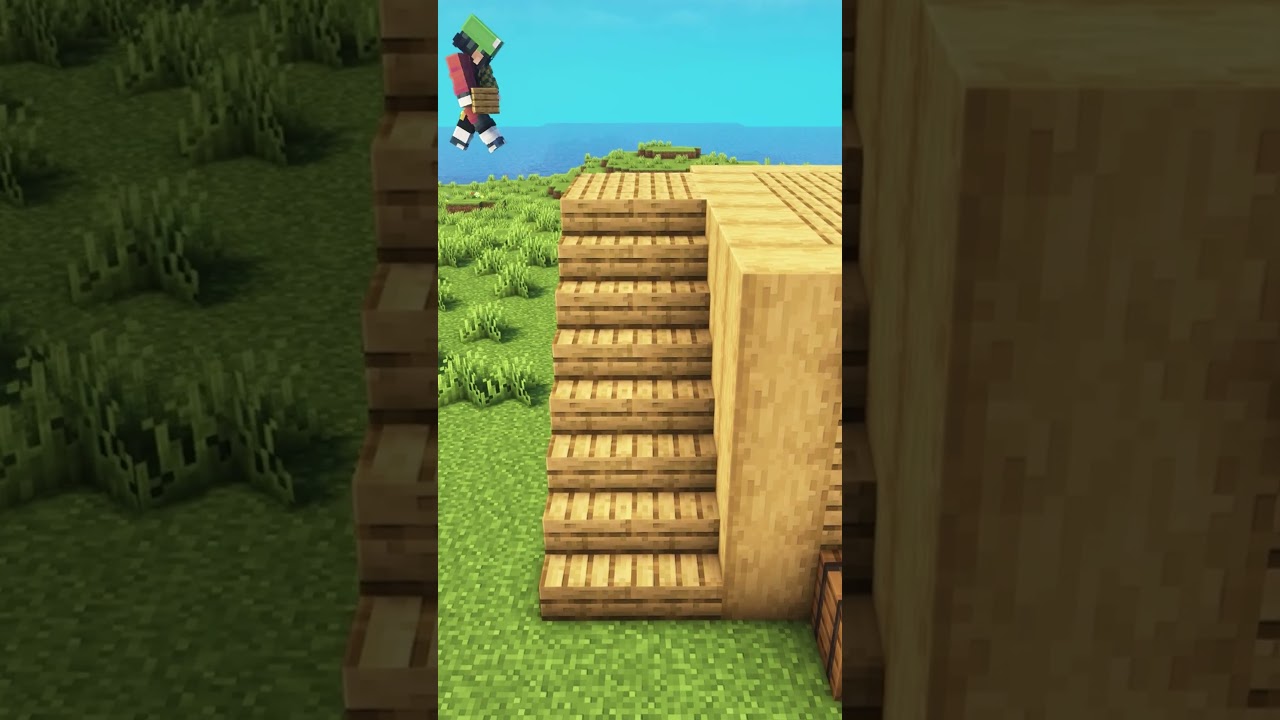 Minecraft Starter House🏠 #shorts