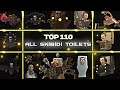 All Skibidi Toilets From Weakest To Strongest TOP 110 Skibiditoilet Viral Foryou