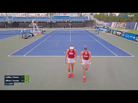 Kylie Collins/Anastasiya Komar v Samantha Alicea/Raphaëlle Lacasse - 23.5.23 (1°set)