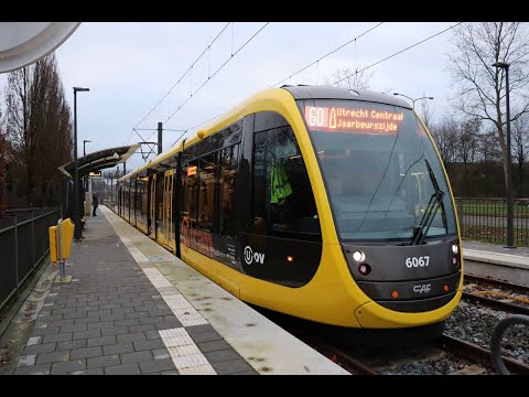 De nieuwe 41 meter tram van de provincie Utrecht