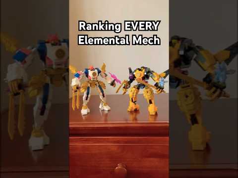 Ranking EVERY Ninjago Elemental Mech