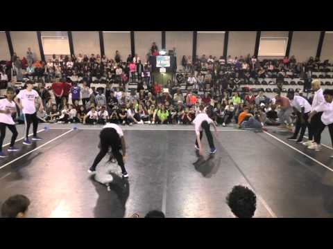 Ch.France Hip-Hop Battle UNSS - 1/2 Finale Lycées : Turgot (Paris) vs Paul Eluard (Créteil)