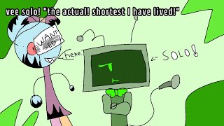 "the ACTUAL shortest I have lived!"||dandys world vee solo