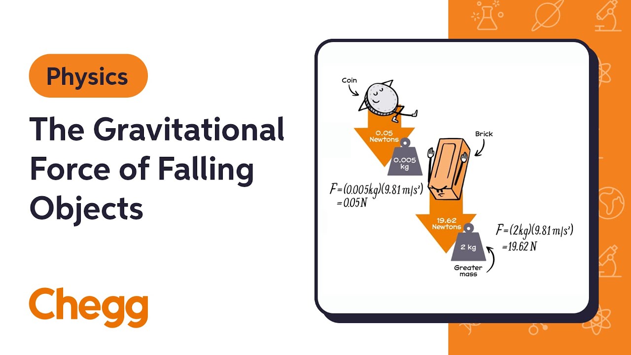 The Gravitational Force of Falling Objects | Physics