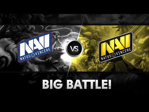 Big battle by Na`Vi.US vs Na`Vi @ The International 2014