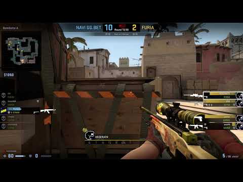 CS:GO POV Demo FURIA KSCERATO (29/12) vs Na'Vi (de_mirage)