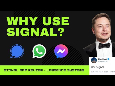 Why Use Signal App Secure Messaging App Review | Elon Musk Tweet