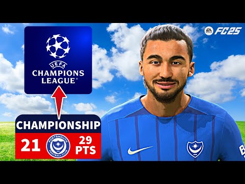 Portsmouth Rebuild: Championship to Champions League!!!