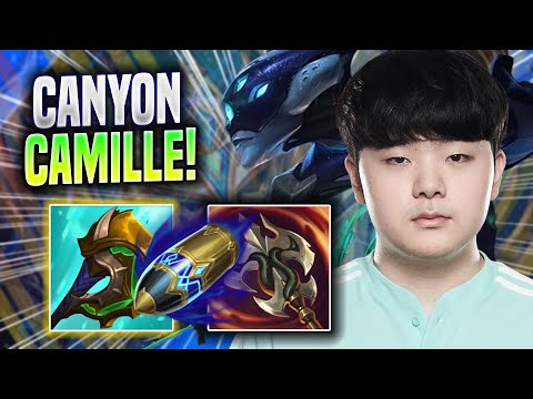 CANYON IS SO GOOD WITH CAMILLE! - DK Canyon Plays Camille TOP vs Aatrox! | Season 2022