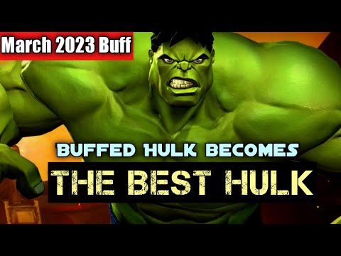 Now the Best Hulk is Buffed Hulk | Damage Test | Marvel Contest of Champions | March Update 2023