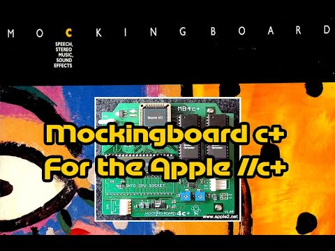 MockingBoard C+ for the Apple IIc Plus!!