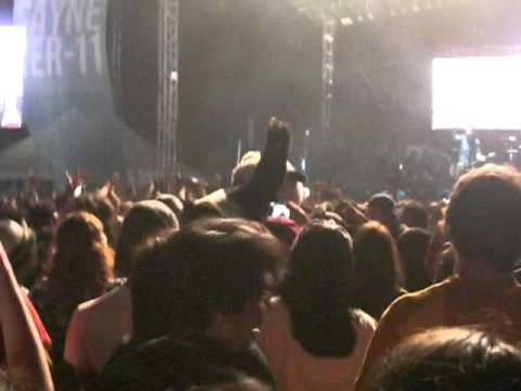Crowd Surfing Panda at NeverSayNever Festival 2011 During All Time Low