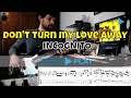 Incognito - Don't turn my love away | BASS PLAY Cover