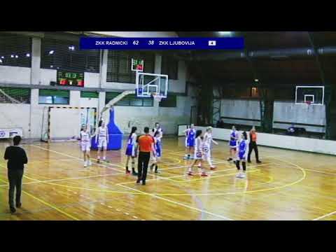 2ZLS 22. kolo / KŽK Radnički - ŽKK Ljubovija