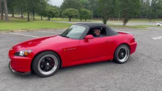 37k-Mile 2004 Honda S2000 Functioning Convertible Top Up
