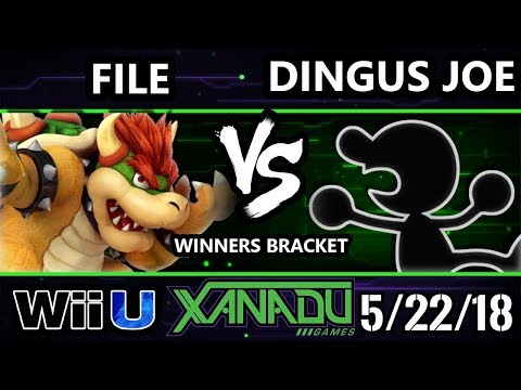 S@X 251 Smash 4 - File (Bowser) Vs. Dingus Joe (Game and Watch) - Wii U Winners Bracket