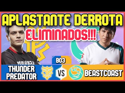 BEASTCOAST VS THUNDER PREDATOR BO3[GAME 3] ELIMINACIÓN - ESL ONE BIRMINGHAM ONLINE: NA & SA - DOTA 2