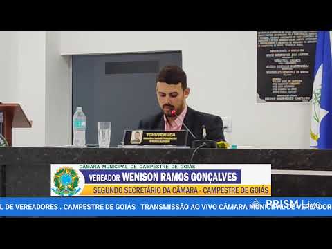 Transmissão ao vivo de Câmara Municipal de Campestre de Goiás
