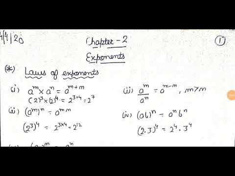 Exponents part-2