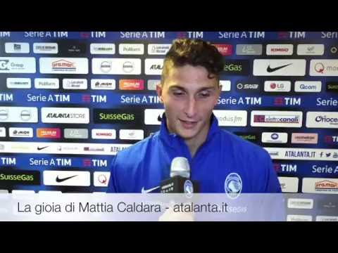 La gioia di Mattia Caldara
