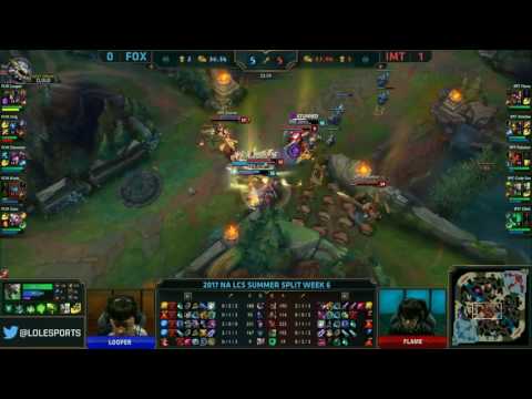 IMT vs FOX Highlights Game 2 NA LCS Summer 2017 I