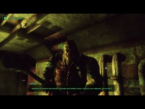 Fawkes has Unique Dialogue if You Retrieve The G.E.C.K. before He does