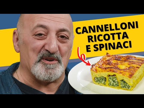 Cannelloni ricotta e spinaci