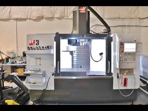 Haas VF3 2018 never cut a chip