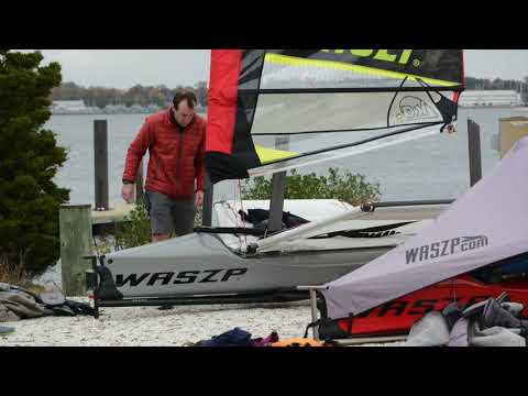 Waszp Flying Sailboat Drone Film
