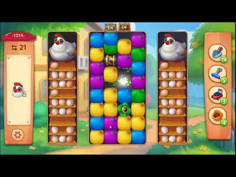 Farmscapes Level 1014 - NO BOOSTERS 🌻🚜🐔 | SKILLGAMING ✔️