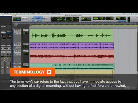 Free Download Recording and Editing Audio Video Pro Tools TUTORiAL