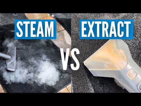 Steamer vs Extractor | Which Should You Get? (For Car Detailing)