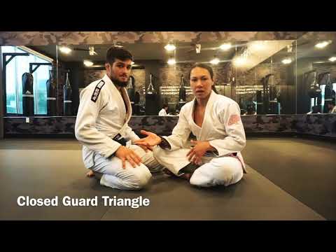 Closed guard triangle w/Raquel Pa’aluhi Canuto
