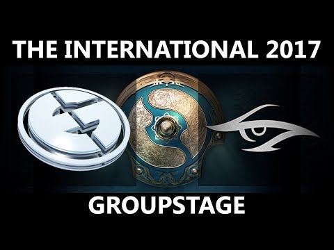 EG vs Team Secret GAME 1, The International 2017, Team Secret vs EG