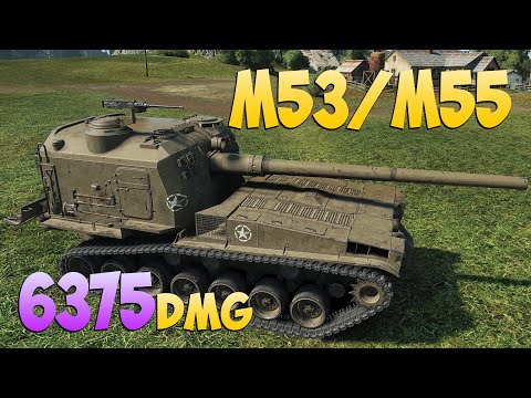M53/M55 - 3 Frags 6.3K Damage - Master Class! - World Of Tanks