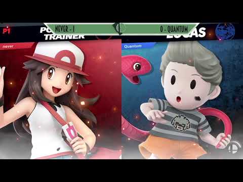 VT Smash Ultimate Weekly #1 - Never (Pokemon Trainer) vs Quantum (Lucas) - WR3