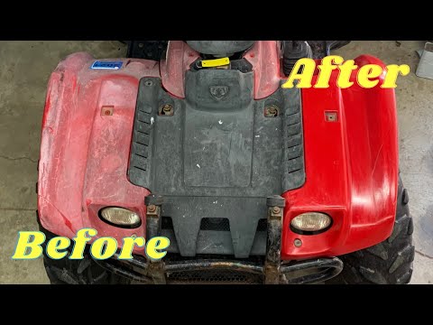Resorting Old Faded ATV/Dirt Bike Plastics