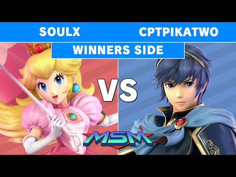 MSM 183 - SoulX (Peach) vs Cptpikatwo (Marth, Pikachu) Winners Side - Smash Ultimate
