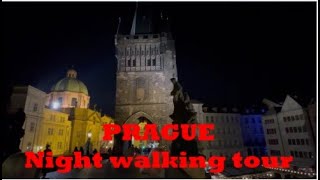 PRAGUE Nigth walking tour  ชมความสวยงาม ยามค่ำคืนของเมืองปรัก