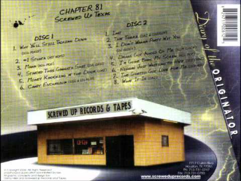 DJ Screw - Screwed Up Texas (Disk 1 & 2)