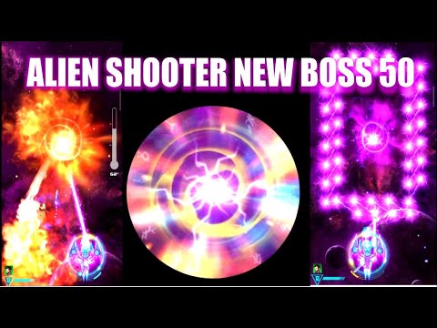 Alien Shooter New Boss 50 | New Boss 50 The Gatekeeper | At Level 200 By World Bosses