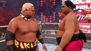Download lagu Yokozuna vs Rikishi - wwe 2k22 gameplay mp3