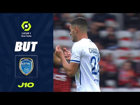 But Xavier CHAVALERIN (82' - ESTAC) OGC NICE - ESTAC TROYES (3-2) 22/23