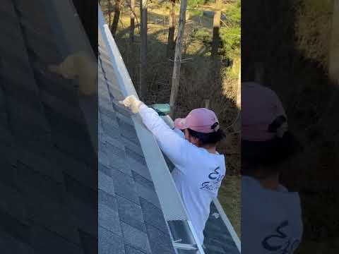 雨樋と雨樋ガードの取り付け方！