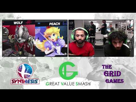 Smash Ultimate: Hawk (Wolf) V UH | Ling Ling (Peach/Daisy) - Synthesis 9 Tournament SSBU