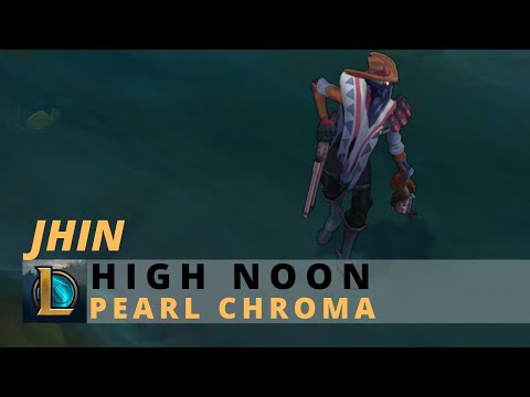 High Noon Jhin Pearl Chroma - League Of Legends