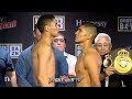 VERGIL ORTIZ & ANTONIO OROZCO COME FACE TO FACE IN TEXAS - FULL WEIGH IN & FACE OFF VIDEO