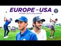Which Pro Tennis Player is the Best Golfer? Casper Ruud or Taylor Fritz? | The Ryder Cup Challenge